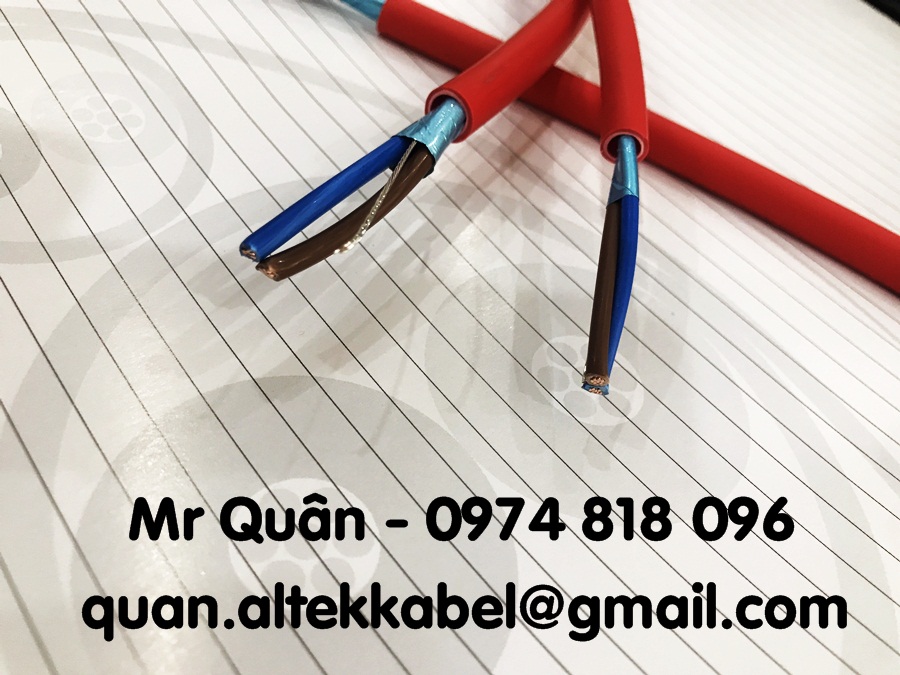Dây cáp điện chống cháy, kháng cháy Altek Kabel