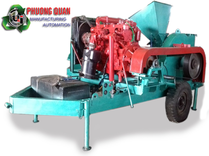 Máy băm gỗ