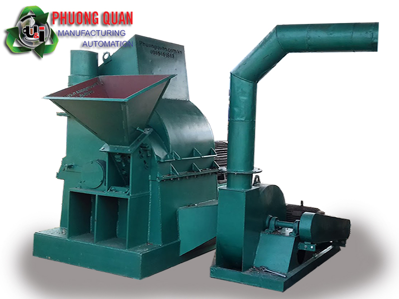 Máy băm nghiền gỗ thành mùn cưa