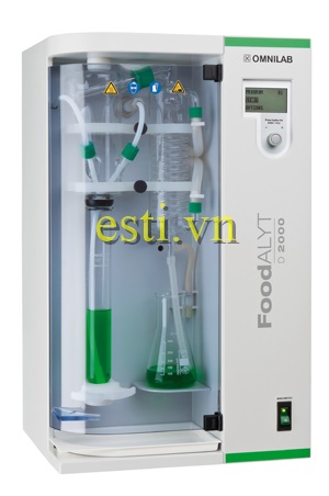 Máy cất đạm hiển thị số model FoodALYT D 2000