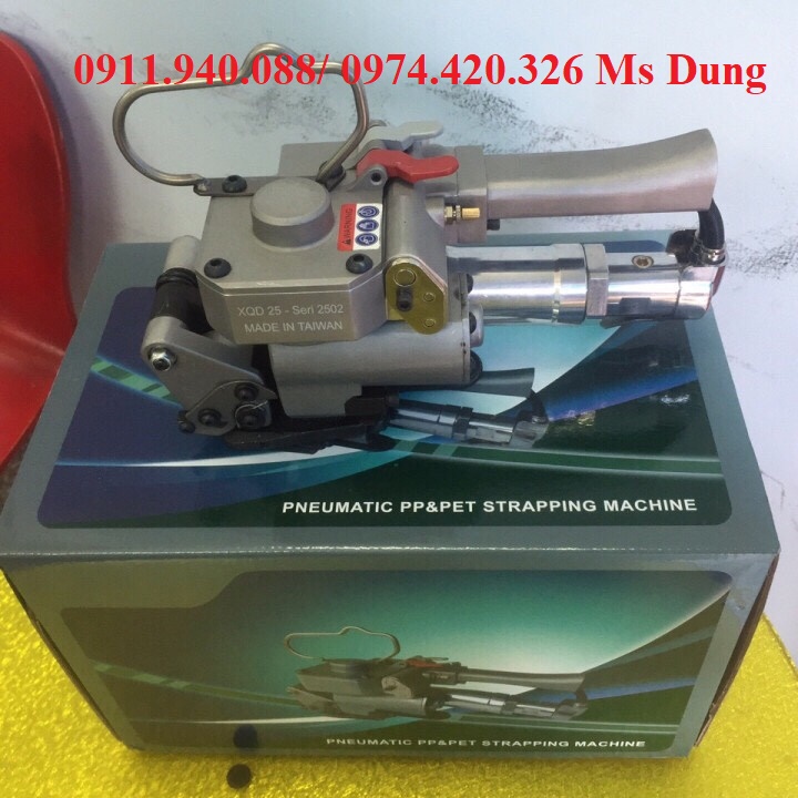 Máy đóng đai nhựa dùng hơi hàn nhiệt XQD19