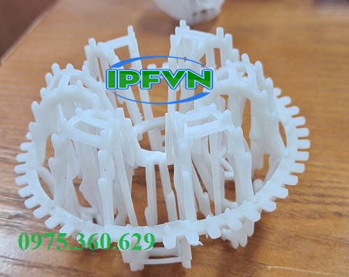 Giá thể vi sinh dang cầu D105 