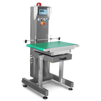 Cân kiểm tra khối lượng sản phẩm đóng thùng
