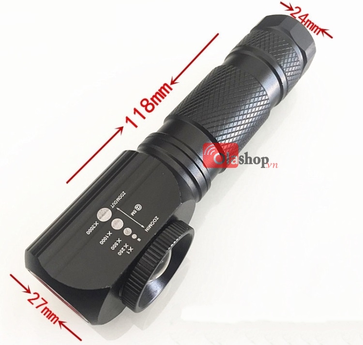 Đèn pin đa năng Cree T6 Full box