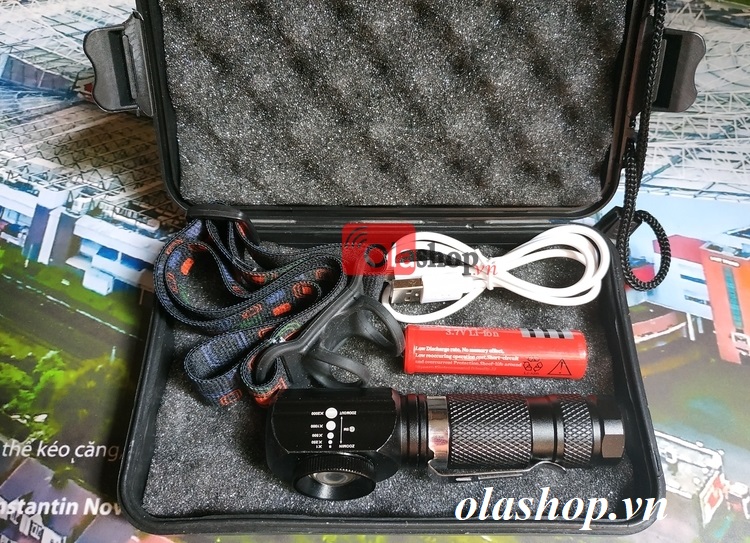 Đèn pin đa năng Cree T6 Full box