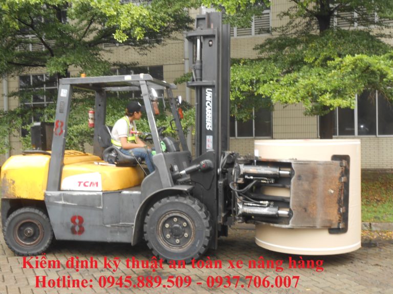 Kiểm định kỹ thuật an toàn xe nâng hàng