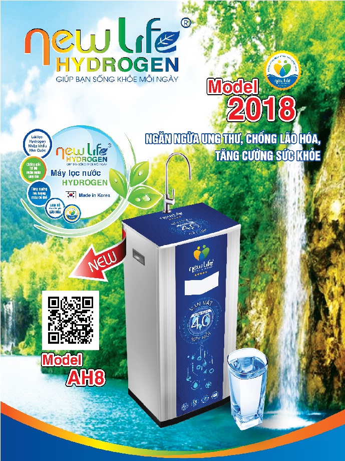 Máy lọc nước Hydogen New Life 9 cấp lọc