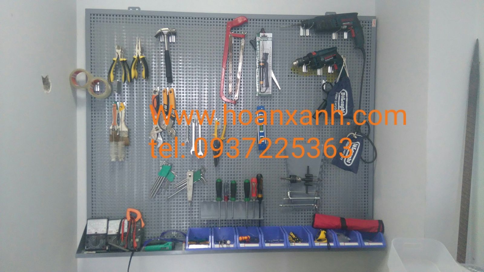 Bảng treo dụng cụ treo tường