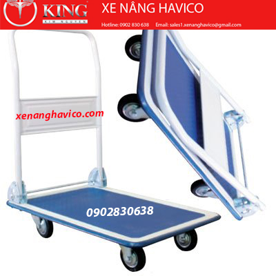 Xe đẩy hàng 4 bánh gấp gọn PT-0091 giá rẻ TP.HCM