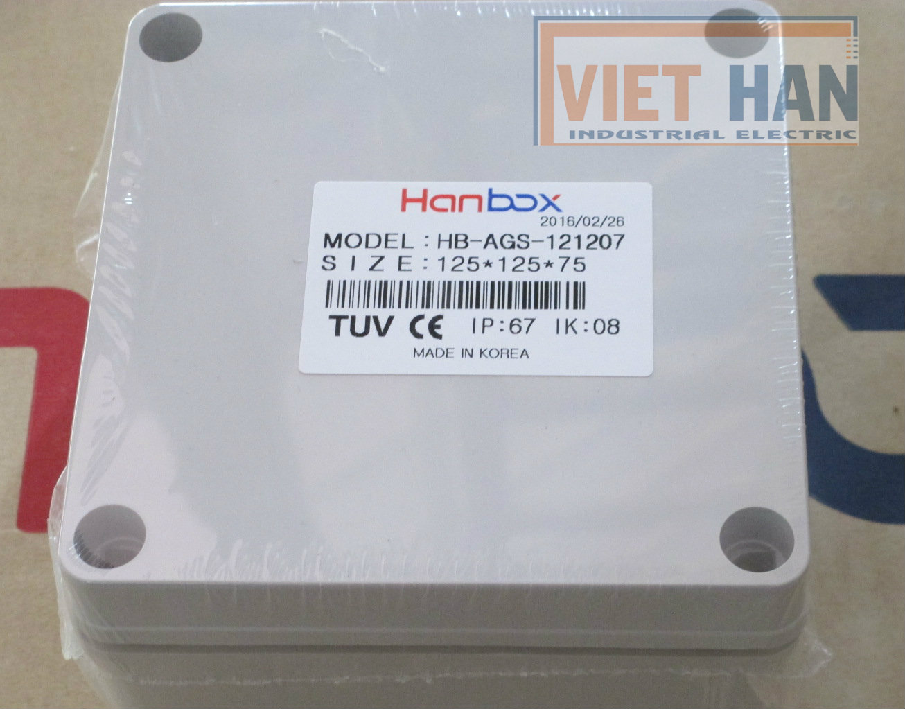 Vỏ tủ điện kín nước IP67 Hàn Quốc