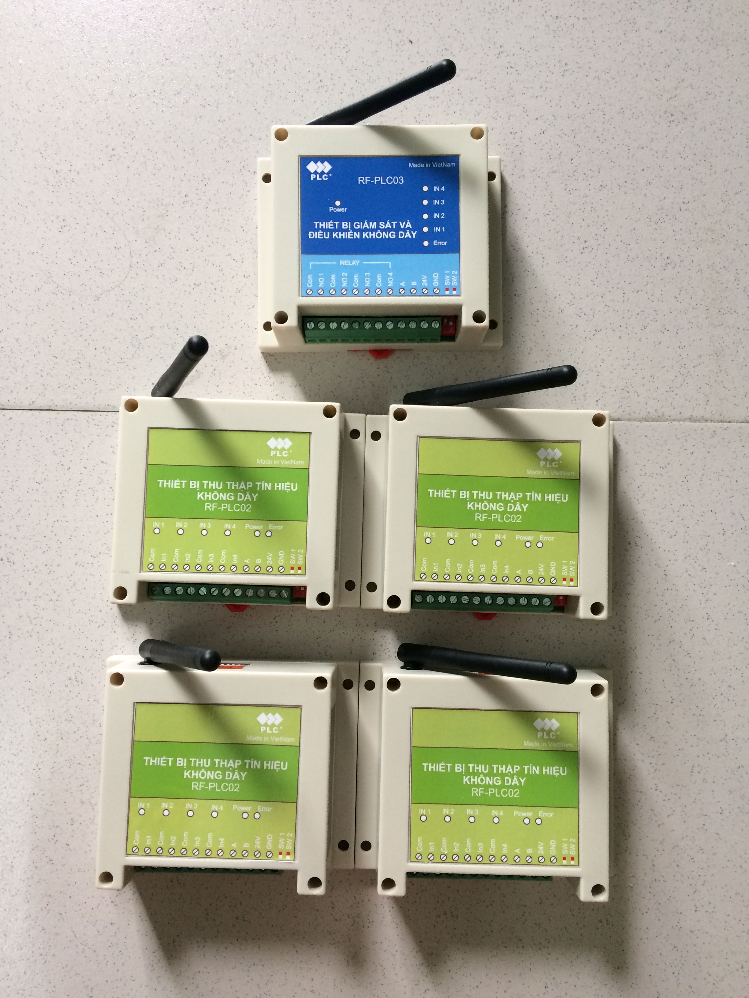 Thiết bị giám sát và điều khiển không dây - IoT - Scada - Công nghiệp 4.0