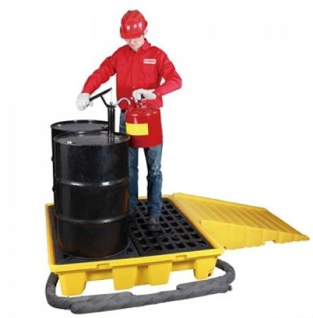 Dốc dùng cho pallet chống tràn – Poly Spill Ramp
