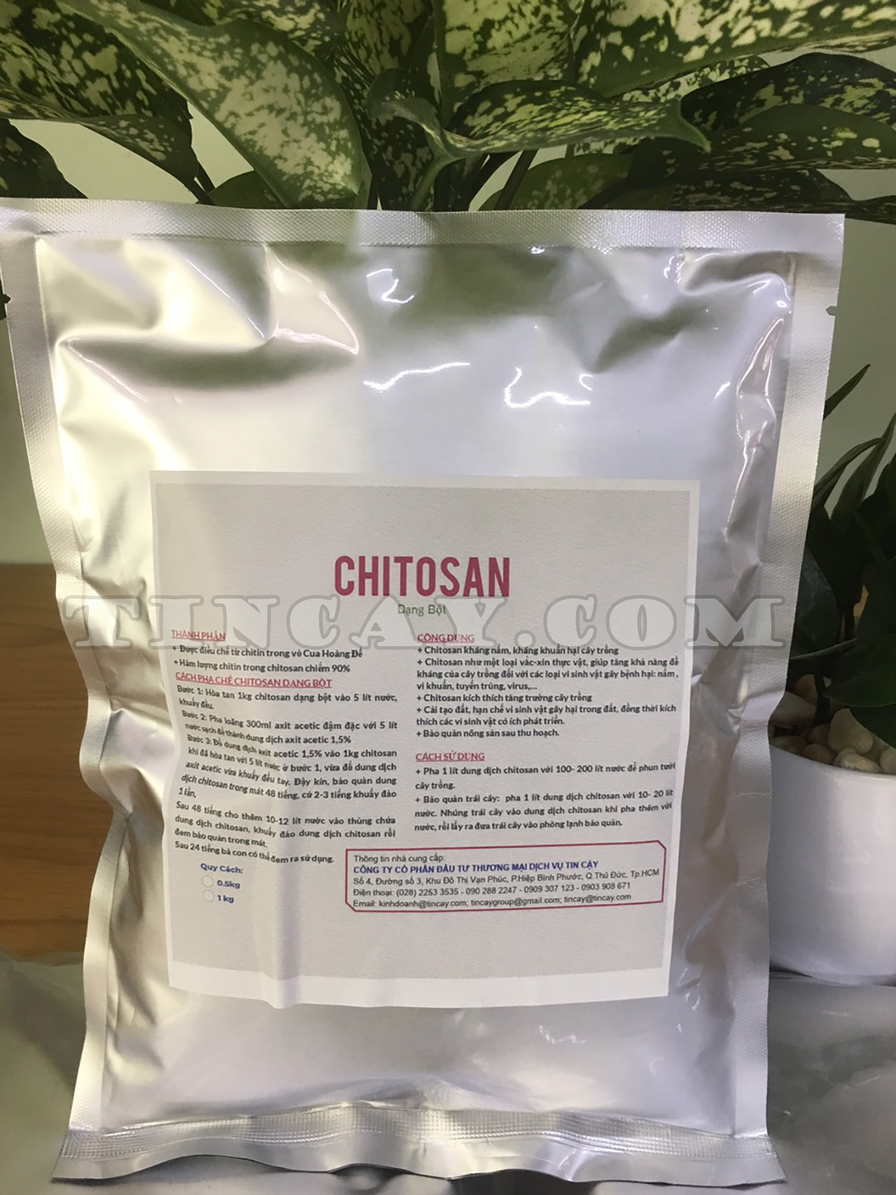 Chế phẩm sinh học Chitosan dạng bột