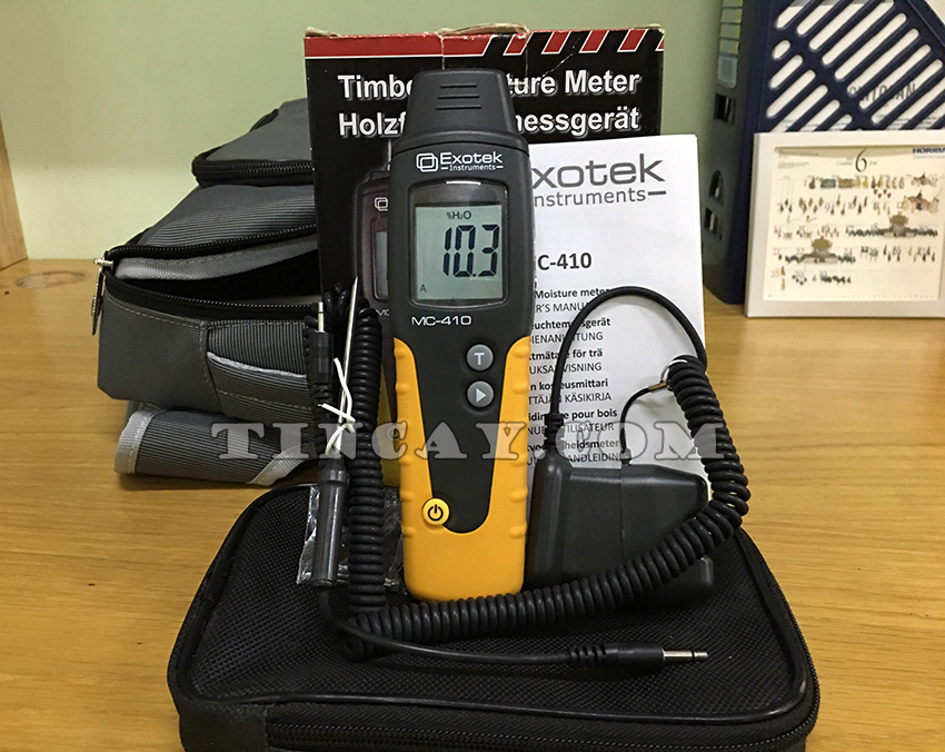 Máy đo độ ẩm gỗ Exotek MC-410