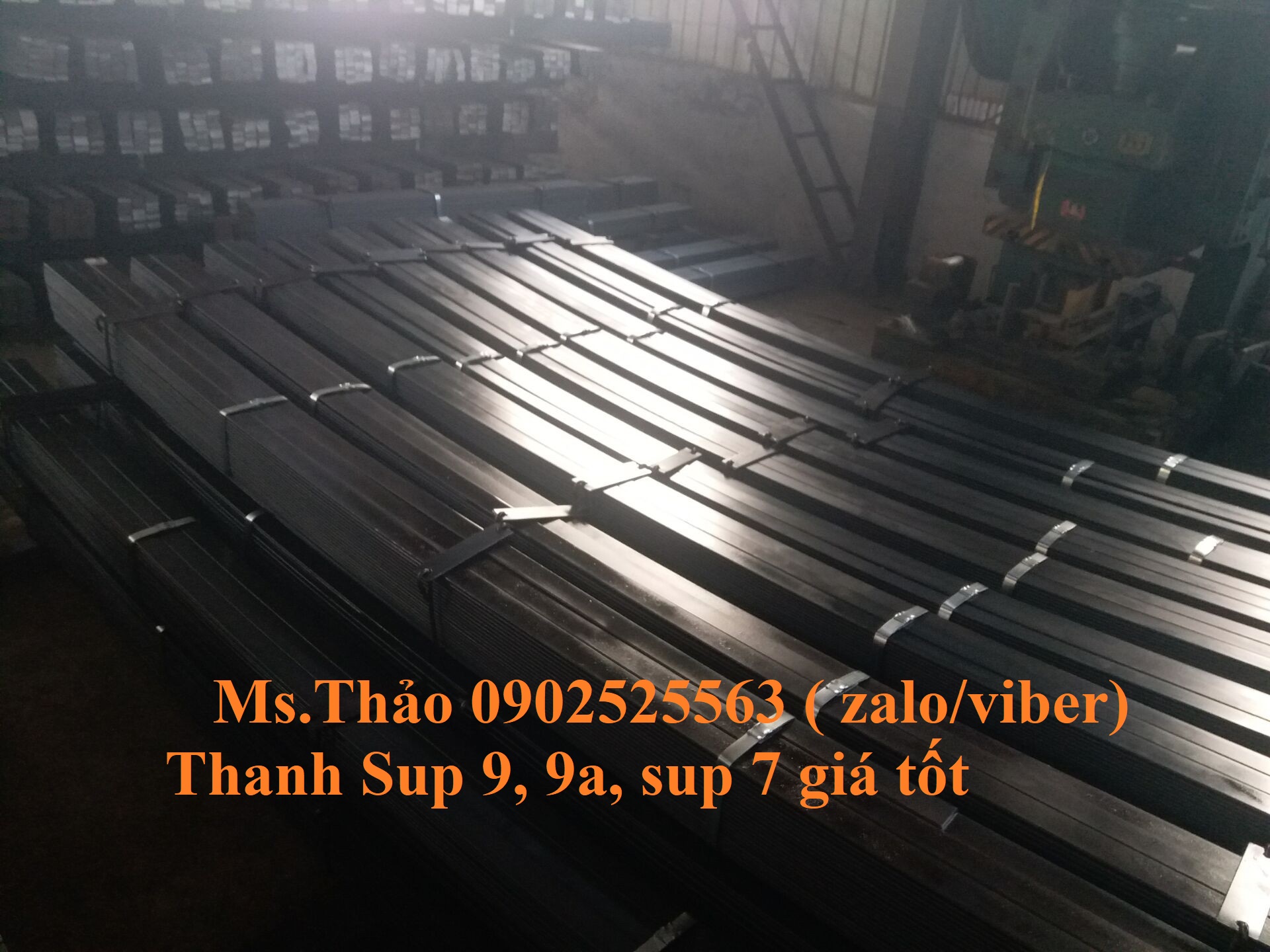  Thép thanh SUP9 dùng làm nhíp ô tô, xe máy