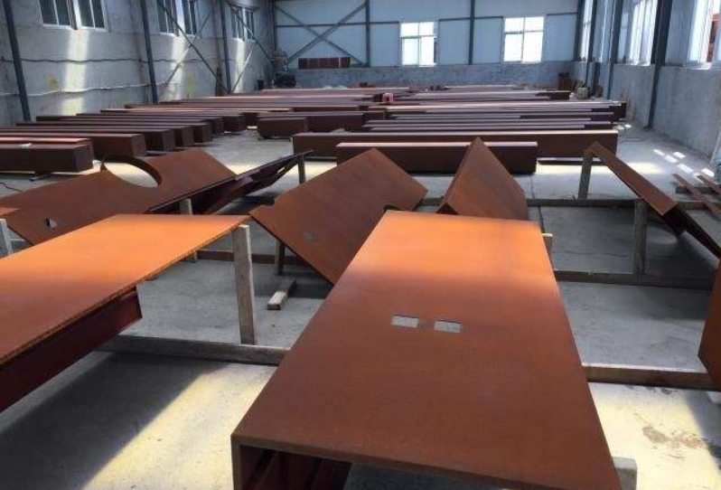  Thép corten, ứng dụng trang trí mới của ngành  kiến trúc, trang trí cảnh quan 