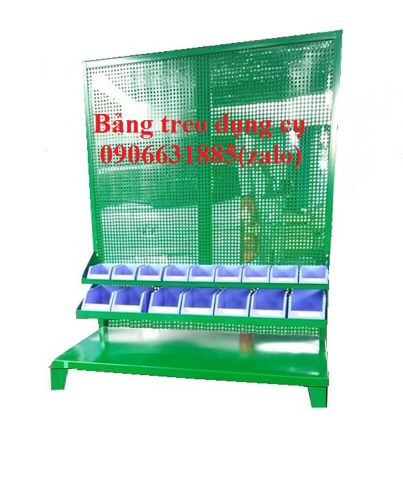 Giá treo dụng cụ tại garaxe ô tô, nhà máy, các xưởng cơ khí,..