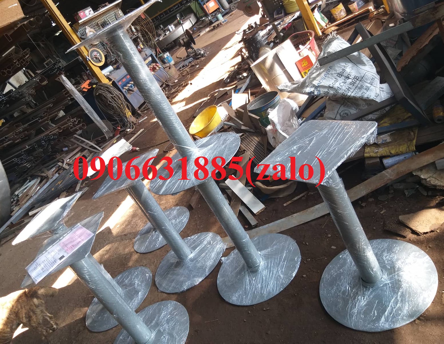 Nhận gia công chân bàn sắt, inox theo yêu cầu