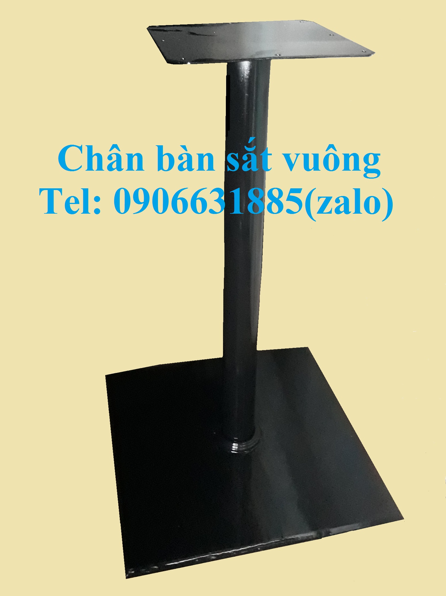Nhận gia công chân bàn sắt, inox theo yêu cầu