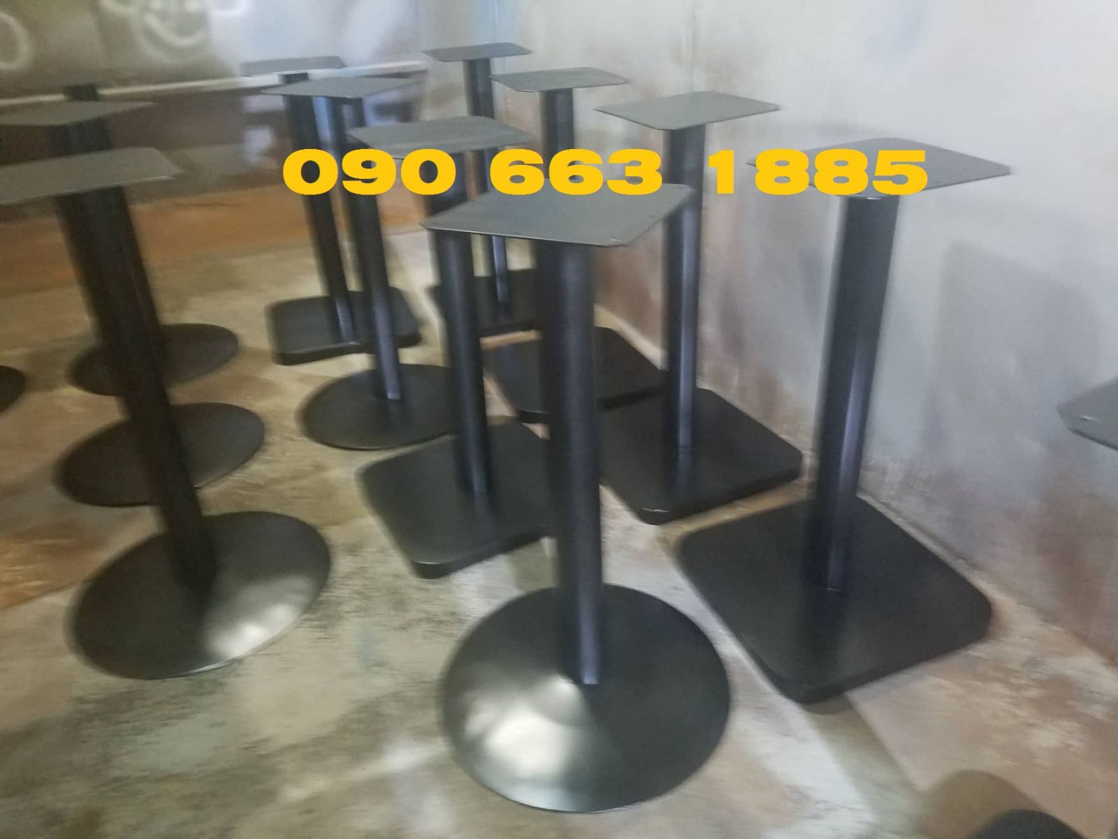 Nhận gia công chân bàn sắt, inox theo yêu cầu