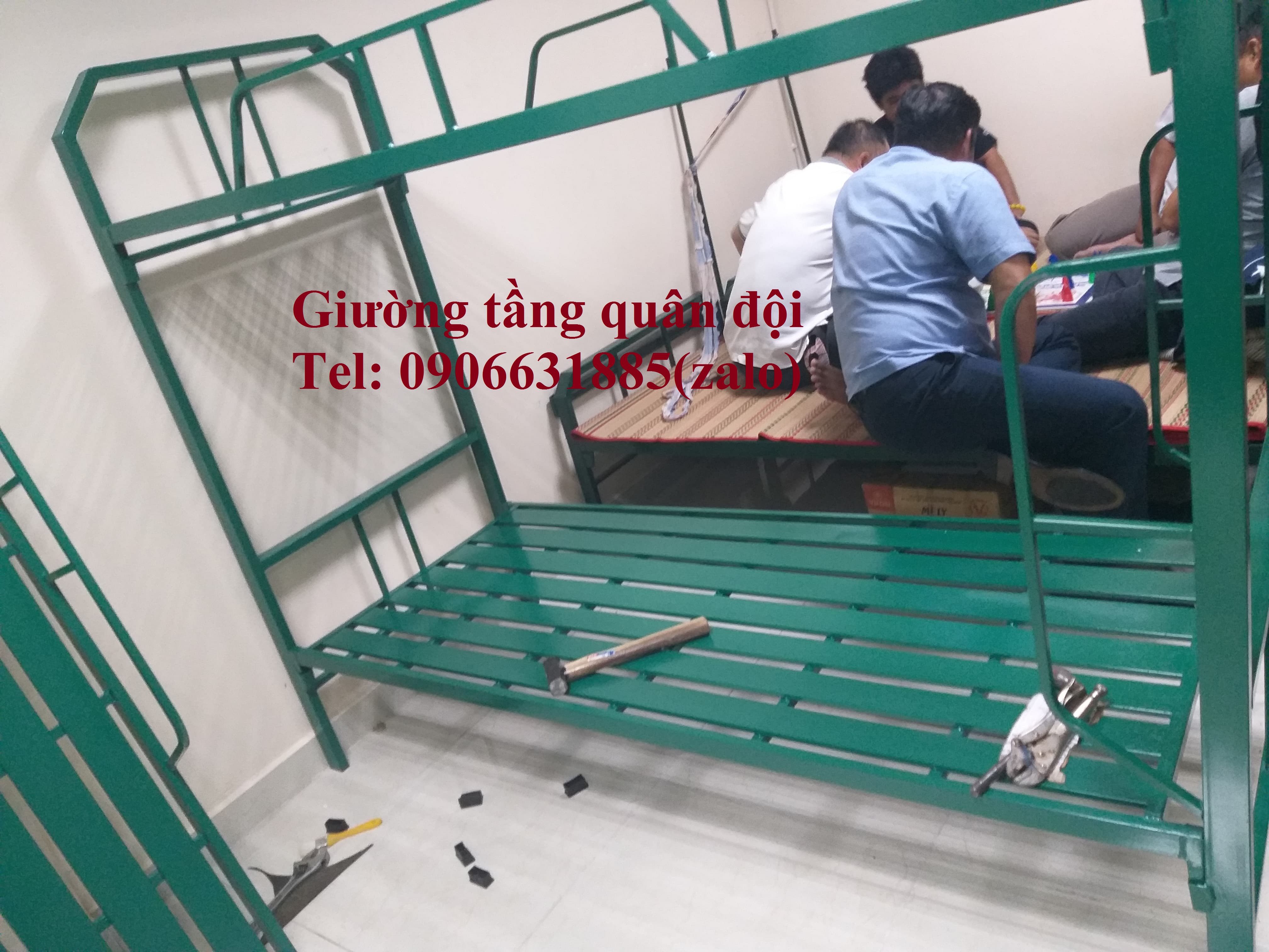 Giường tầng sinh viên giá rẻ, giường tầng quân đội