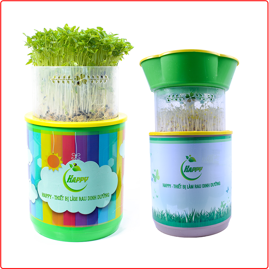 Thiết bị làm rau dinh dưỡng- rau mầm Happy