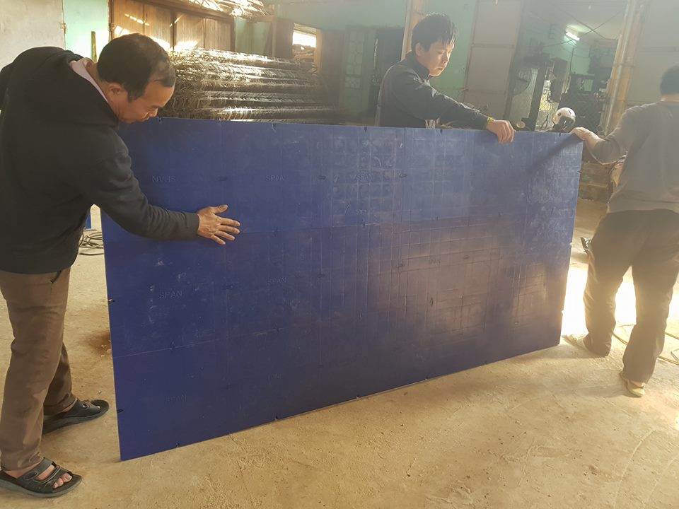 Cốp pha nhựa kết hợp khung thép SPAN - CP001