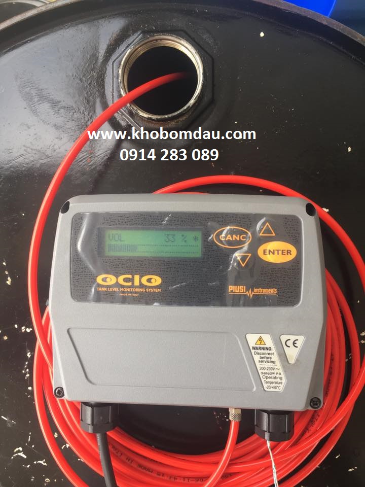 Thiết bị đo mức bồn dầu Piusi Ocio Level