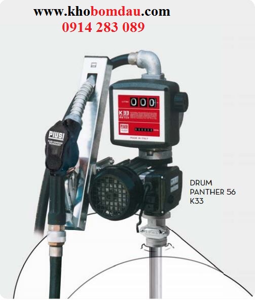Bơm dầu diesel Piusi Panther 56 K33 220V