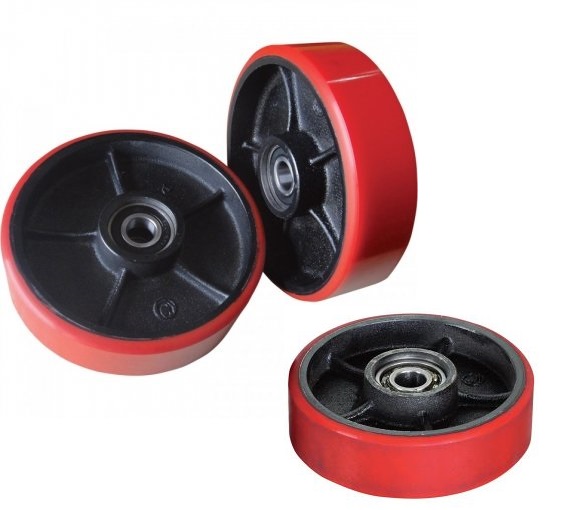 Bánh xe nâng tay PU kích thước 180x50mb