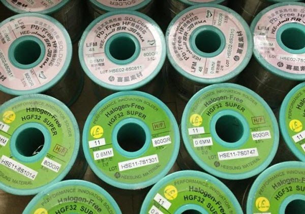 Thiếc hàn cuộn HGF32, 0.4mm