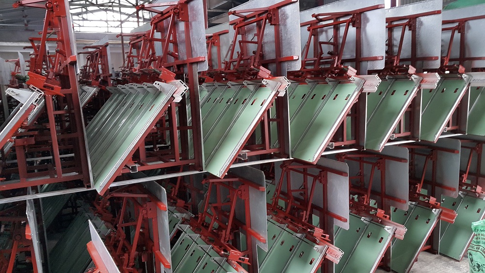 Máy cấy lúa sử dụng động cơ điện loại 6 hàng cấy - 6H- ĐC22