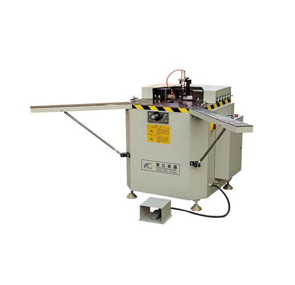 Máy ép góc 1 đầu lưỡi gà thụt thò LMB 120B