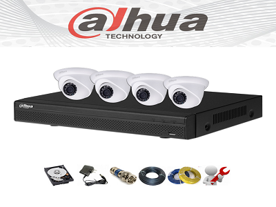 Hệ thống 4 camera Dahua
