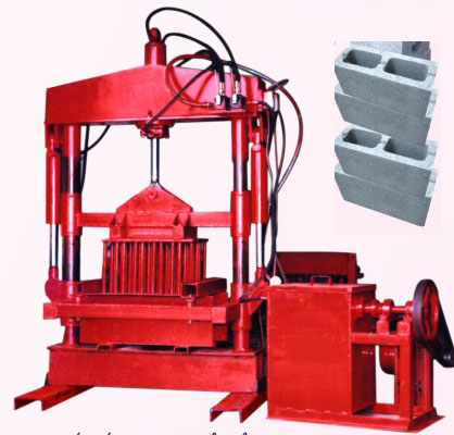 Máy ép gạch bê tông (Gạch Block)