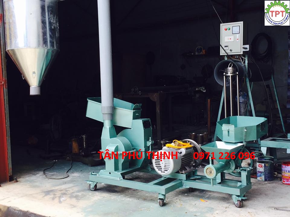 Bộ nghiền và đùn ép cám viên hộ gia đình