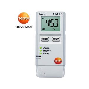 Máy đo ghi nhiệt độ, độ ẩm testo 184 H1