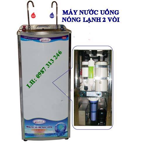 Máy lọc nước uống nóng lạnh 2 vòi