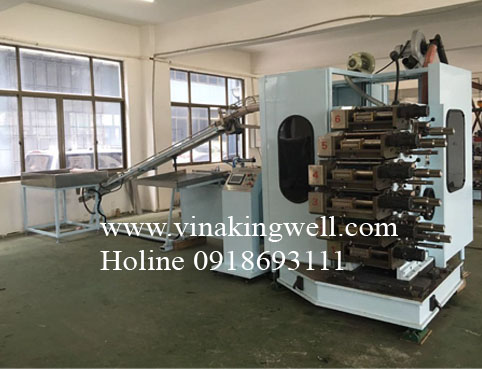 Máy in ly cốc nhựa 4 màu