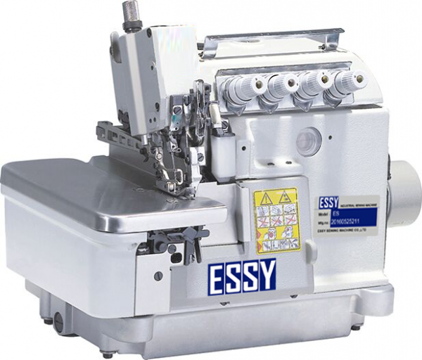 Máy vắt sổ mô tơ liền trục tốc độ cao chân bàn đồng bộ ESSY