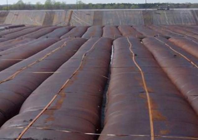 GEOTUBE – Ép tách nước xử lý bùn thải