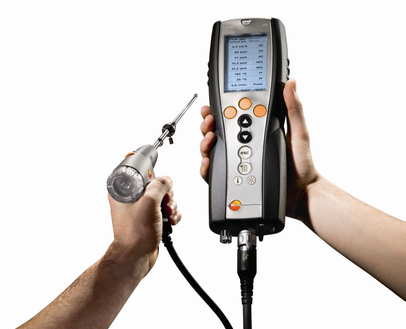 Thiết bị phân tích khí thải Testo 340