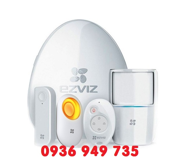 Trọn bộ kit báo động không dây BS-113A + còi báo động