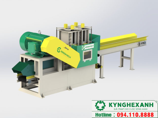 Máy nghiền gỗ mùn cưa Green Mech