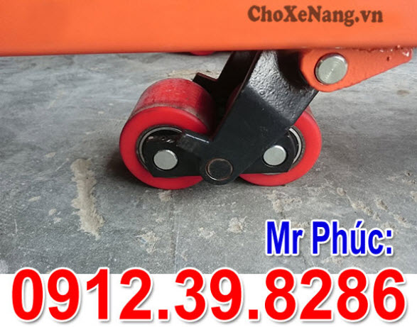 Bánh tải xe nâng tay loại 1 bánh và loại 2 bánh