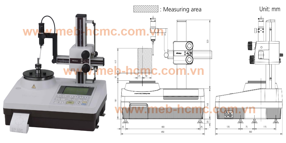 Máy đo độ tròn Mitutoyo RA-10