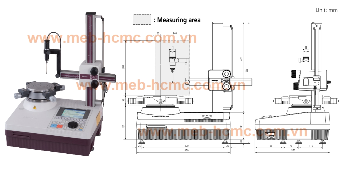 Máy đo độ tròn Mitutoyo RA-120P