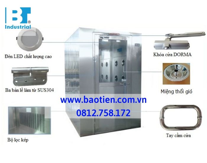 Buồng thổi khí Air shower