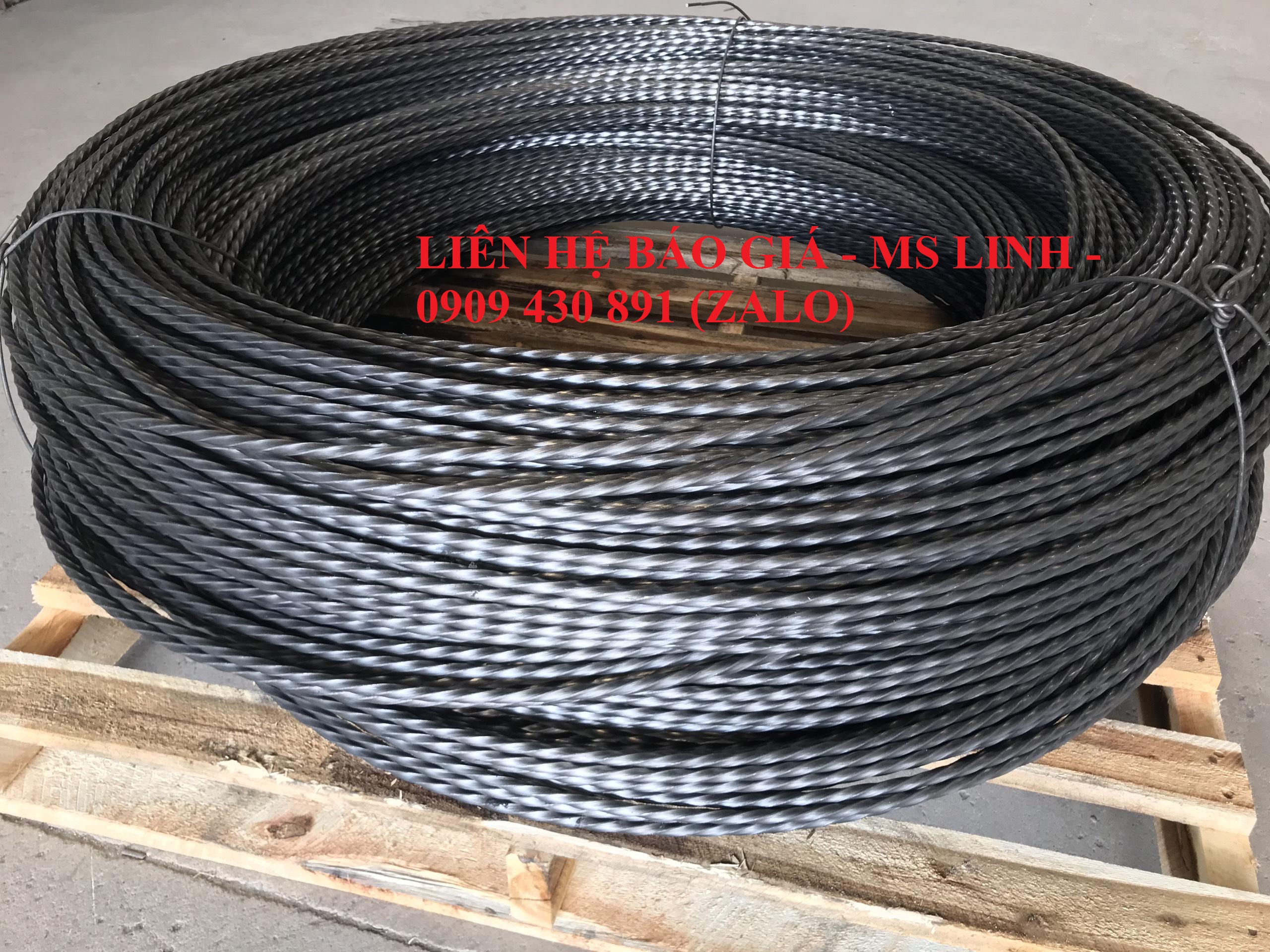 Thép vuông đặc xoắn 6x6- 8x8 dạng cuộn cường độ cao