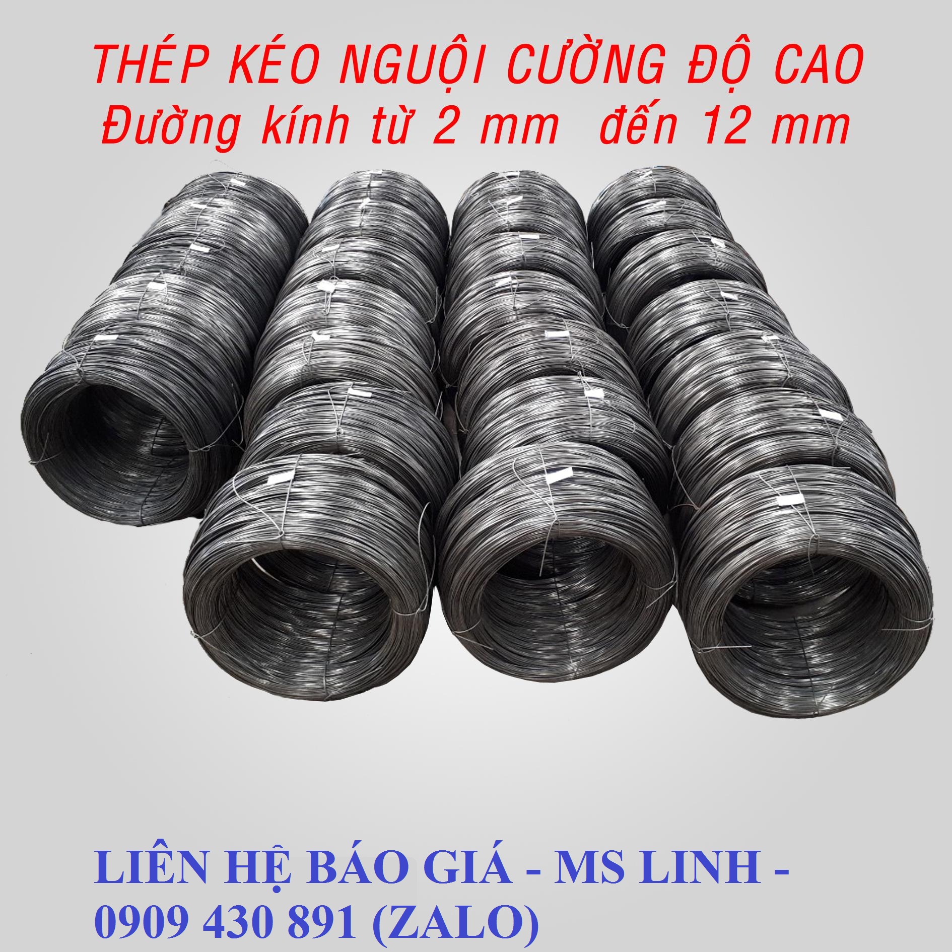 Thép kéo nguội cường độ cao D4-D5-D6